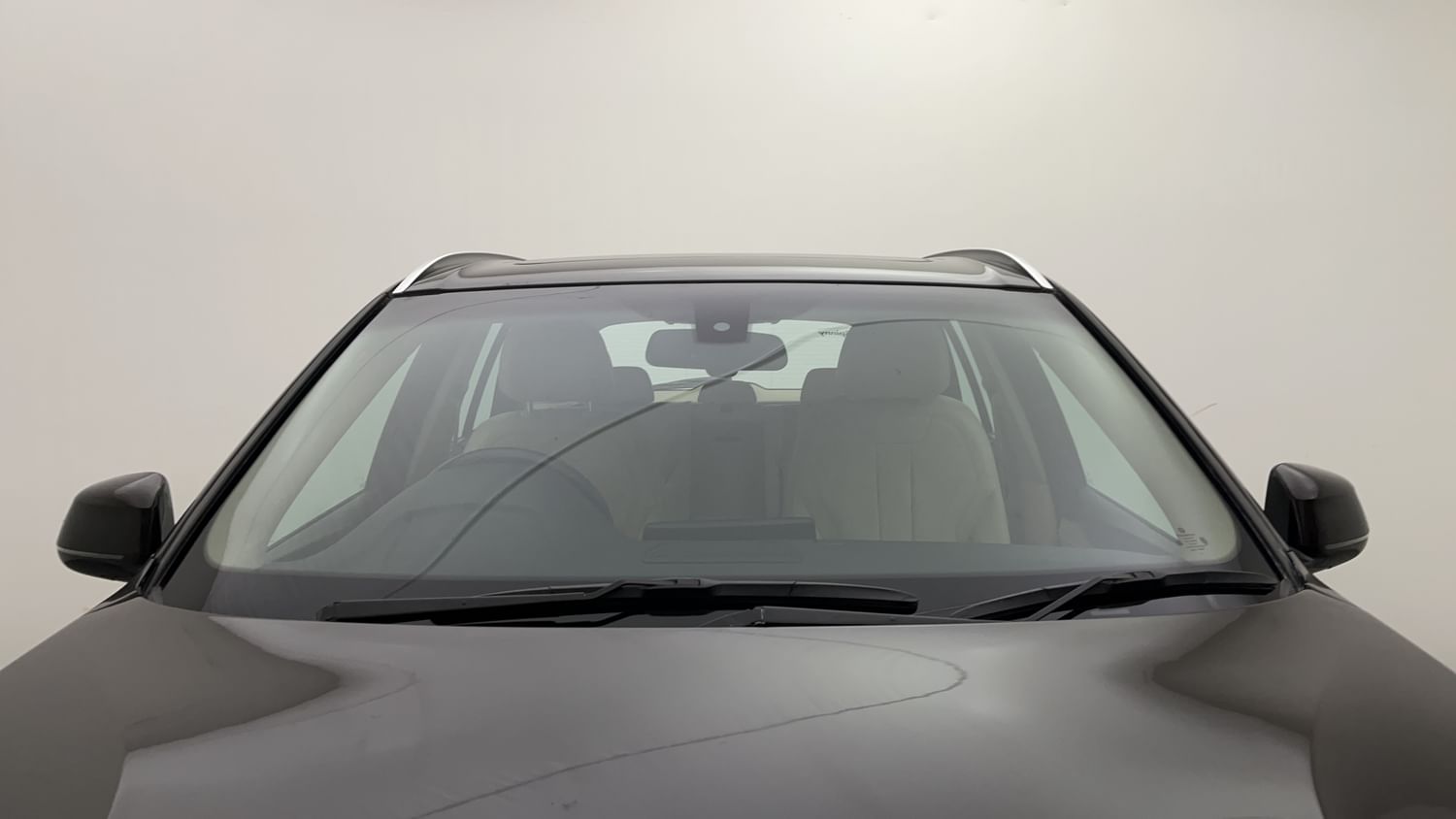 New BMW X5 exterior FRONT WINDSHIELD VIEW