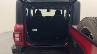 Used 2022 Mahindra Thar LX 4 STR Hard Top Petrol AT 4WD Petrol Automatic interior DICKY INSIDE VIEW