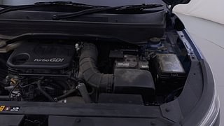Used 2022 Hyundai Venue SX 1.0 Turbo iMT Petrol Manual engine ENGINE LEFT SIDE HINGE & APRON VIEW