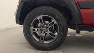 Used 2022 Mahindra Thar LX 4 STR Hard Top Petrol AT 4WD Petrol Automatic tyres LEFT FRONT TYRE RIM VIEW