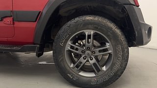 Used 2022 Mahindra Thar LX 4 STR Hard Top Petrol AT 4WD Petrol Automatic tyres RIGHT FRONT TYRE RIM VIEW