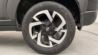 Used 2021 Nissan Magnite XV Premium Turbo CVT (O) Petrol Automatic tyres LEFT REAR TYRE RIM VIEW