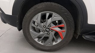 Used 2021 Hyundai Creta SX OPT Turbo DCT Petrol Petrol Automatic tyres RIGHT REAR TYRE RIM VIEW