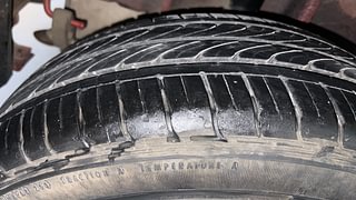 Used 2022 Tata Tiago NRG XZ AMT Petrol Automatic tyres RIGHT REAR TYRE TREAD VIEW