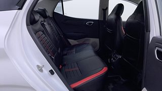 Used 2022 Hyundai Aura SX Plus 1.2 AMT CRDI Diesel Automatic interior RIGHT SIDE REAR DOOR CABIN VIEW