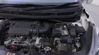 Used 2022 Hyundai Aura SX Plus 1.2 AMT CRDI Diesel Automatic engine ENGINE LEFT SIDE HINGE & APRON VIEW
