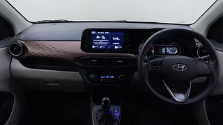 Used 2022 Hyundai Aura SX Plus 1.2 AMT CRDI Diesel Automatic interior DASHBOARD VIEW