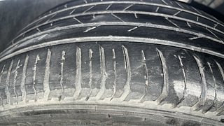 Used 2023 Skoda Slavia Style 1.0L TSI AT Petrol Automatic tyres LEFT FRONT TYRE TREAD VIEW