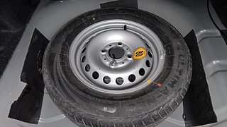 Used 2024 Tata Tigor Revotron XZA plus AMT Petrol Automatic tyres SPARE TYRE VIEW