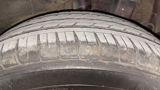 Used 2015 Hyundai Xcent SX AT (O) Petrol Petrol Automatic tyres LEFT REAR TYRE TREAD VIEW