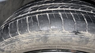 Used 2022 Tata Tiago NRG XZ AMT Petrol Automatic tyres LEFT FRONT TYRE TREAD VIEW