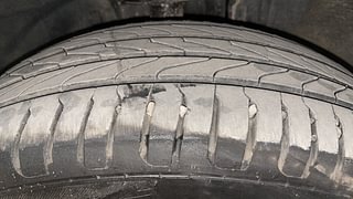 Used 2021 Nissan Magnite XV Premium Turbo CVT (O) Petrol Automatic tyres LEFT FRONT TYRE TREAD VIEW