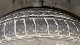 Used 2024 Tata Tigor Revotron XZA plus AMT Petrol Automatic tyres RIGHT FRONT TYRE TREAD VIEW