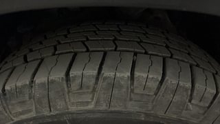 Used 2017 Mahindra XUV500 W10 AT Diesel Automatic tyres LEFT FRONT TYRE TREAD VIEW
