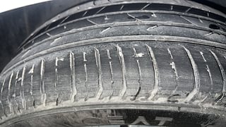 Used 2023 Skoda Slavia Style 1.0L TSI AT Petrol Automatic tyres RIGHT FRONT TYRE TREAD VIEW