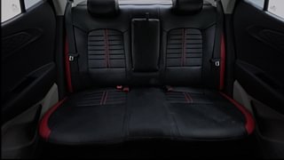 Used 2022 Hyundai Aura SX Plus 1.2 AMT CRDI Diesel Automatic interior REAR SEAT CONDITION VIEW