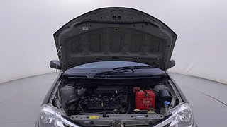 Used 2012 Toyota Etios [2010-2017] G Petrol Manual engine ENGINE & BONNET OPEN FRONT VIEW