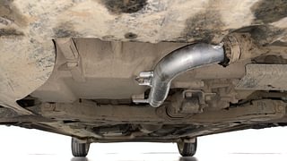 Used 2022 Hyundai Aura SX Plus 1.2 AMT CRDI Diesel Automatic extra FRONT LEFT UNDERBODY VIEW