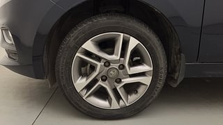 Used 2024 Tata Tigor Revotron XZA plus AMT Petrol Automatic tyres LEFT FRONT TYRE RIM VIEW