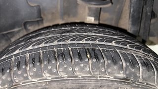 Used 2024 Tata Tigor Revotron XZA plus AMT Petrol Automatic tyres LEFT REAR TYRE TREAD VIEW