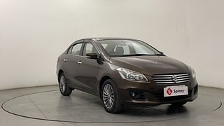 Used 2017 Maruti Suzuki Ciaz Alpha 1.4 MT Petrol Manual exterior RIGHT FRONT CORNER VIEW
