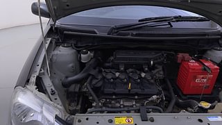 Used 2012 Toyota Etios [2010-2017] G Petrol Manual engine ENGINE RIGHT SIDE HINGE & APRON VIEW