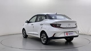 Used 2022 Hyundai Aura SX Plus 1.2 AMT CRDI Diesel Automatic exterior LEFT REAR CORNER VIEW