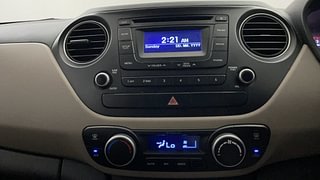 Used 2015 Hyundai Xcent SX AT (O) Petrol Petrol Automatic interior MUSIC SYSTEM & AC CONTROL VIEW