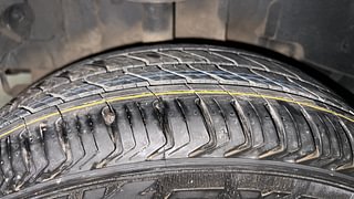 Used 2024 Tata Tigor Revotron XZA plus AMT Petrol Automatic tyres RIGHT REAR TYRE TREAD VIEW