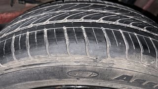 Used 2022 Tata Tiago NRG XZ AMT Petrol Automatic tyres LEFT REAR TYRE TREAD VIEW