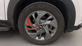 Used 2021 Hyundai Creta SX OPT Turbo DCT Petrol Petrol Automatic tyres RIGHT FRONT TYRE RIM VIEW