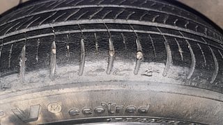 Used 2022 Hyundai Aura SX Plus 1.2 AMT CRDI Diesel Automatic tyres LEFT FRONT TYRE TREAD VIEW