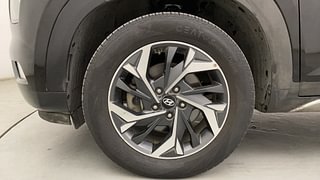 Used 2021 Hyundai Creta SX (O) AT Diesel Diesel Automatic tyres LEFT FRONT TYRE RIM VIEW