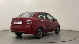 Used 2015 Hyundai Xcent SX AT (O) Petrol Petrol Automatic exterior RIGHT REAR CORNER VIEW