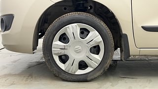 Used 2016 Maruti Suzuki Wagon R 1.0 VXI AMT Petrol Automatic tyres LEFT FRONT TYRE RIM VIEW