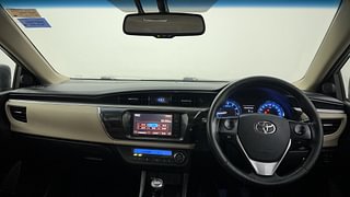 Used 2015 Toyota Corolla Altis GL Petrol Petrol Manual interior DASHBOARD VIEW