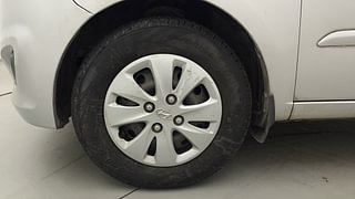 Used 2012 Hyundai i10 Sportz 1.2 Kappa2 Petrol Manual tyres LEFT FRONT TYRE RIM VIEW