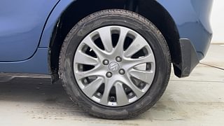 Used 2017 Maruti Suzuki Baleno Zeta 1.2 AT Petrol Automatic tyres LEFT REAR TYRE RIM VIEW