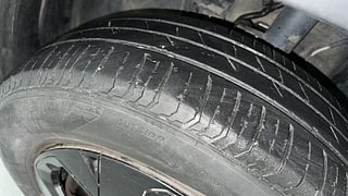 Used 2021 Tata Punch Accomplished AMT Petrol Automatic tyres LEFT FRONT TYRE TREAD VIEW
