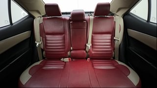 Used 2015 Toyota Corolla Altis GL Petrol Petrol Manual interior REAR SEAT CONDITION VIEW