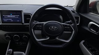 Used 2022 Hyundai Venue SX (O) 1.0 Turbo iMT Petrol Manual interior STEERING VIEW