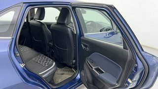 Used 2021 Maruti Suzuki Baleno Zeta Petrol Manual interior RIGHT SIDE REAR DOOR CABIN VIEW