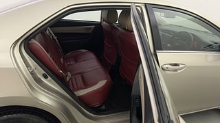 Used 2015 Toyota Corolla Altis GL Petrol Petrol Manual interior RIGHT SIDE REAR DOOR CABIN VIEW