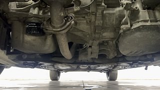 Used 2017 Maruti Suzuki Baleno Zeta 1.2 AT Petrol Automatic extra FRONT LEFT UNDERBODY VIEW