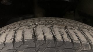 Used 2016 Mahindra XUV500 W6 AT Diesel Automatic tyres LEFT FRONT TYRE TREAD VIEW