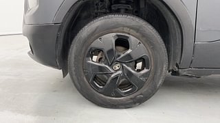 Used 2021 Tata Punch Accomplished AMT Petrol Automatic tyres LEFT FRONT TYRE RIM VIEW