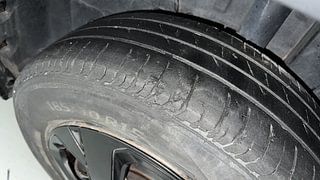 Used 2021 Tata Punch Accomplished AMT Petrol Automatic tyres LEFT REAR TYRE TREAD VIEW