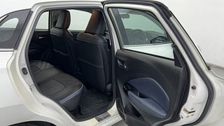 Used 2023 Maruti Suzuki Baleno Zeta AMT Petrol Petrol Automatic interior RIGHT SIDE REAR DOOR CABIN VIEW