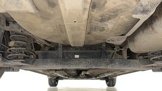 Used 2023 Hyundai Aura SX 1.2 CNG Petrol+cng Manual extra REAR UNDERBODY VIEW (TAKEN FROM REAR)