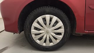 Used 2013 Toyota Etios [2010-2017] G Petrol Manual tyres LEFT FRONT TYRE RIM VIEW